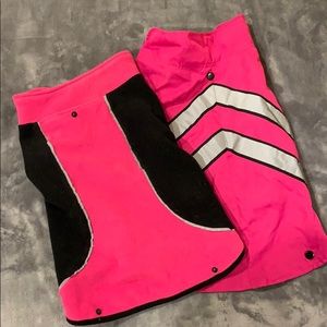 Large reflective dog raincoat/sweater